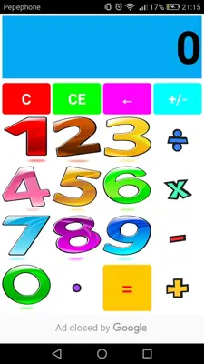 Calculadora Kids android App screenshot 0