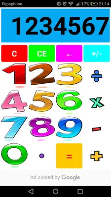 Calculadora Kids android App screenshot 2